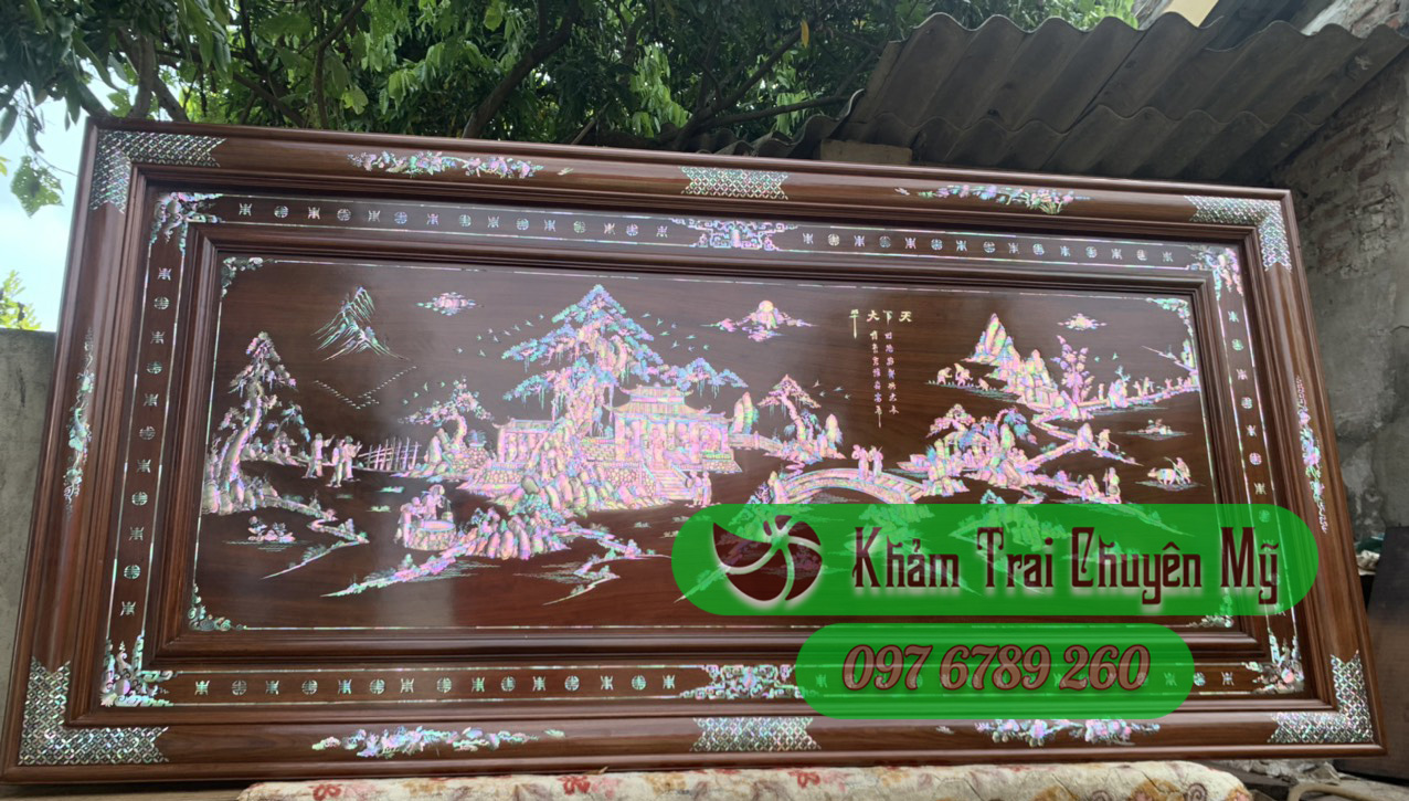 Tranh khảm trai, tranh khảm ốc